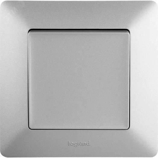 Valena LIFE Рамка 1 пост алюминий универсальная