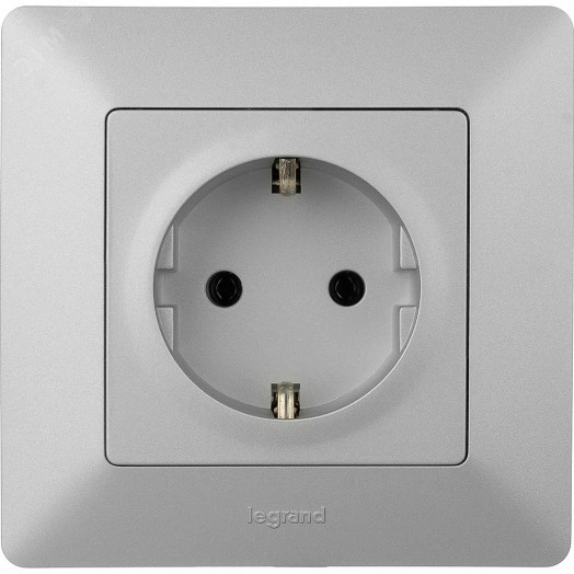 Valena LIFE Рамка 1 пост алюминий универсальная