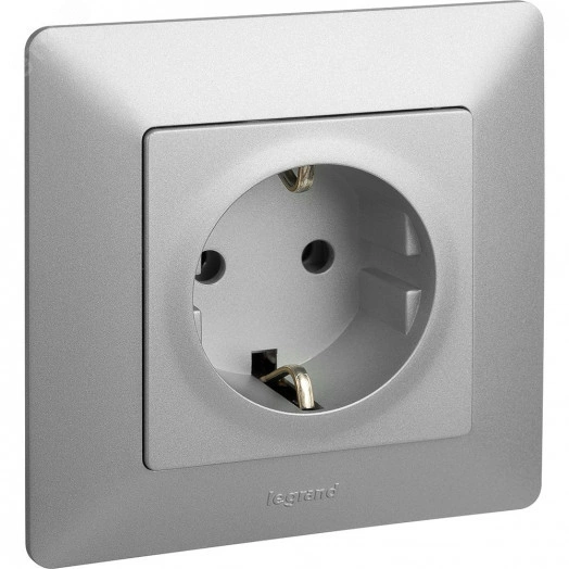 Valena LIFE Рамка 1 пост алюминий универсальная