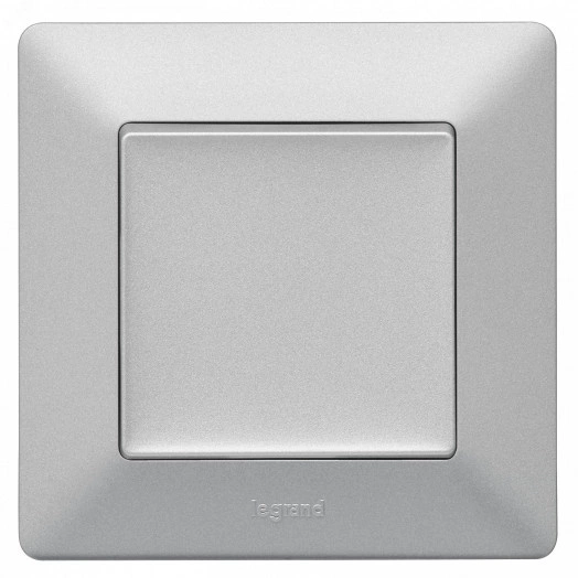 Valena LIFE Рамка 1 пост алюминий универсальная