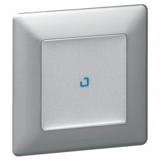 Valena LIFE Рамка 1 пост алюминий универсальная