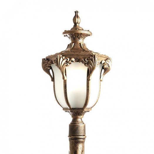 Светильник НТУ-60w столб-1.68м Е27 IP44 черное золото
