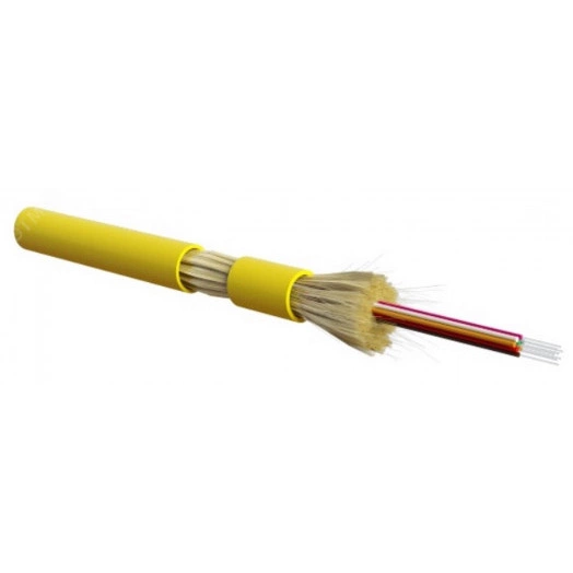 Кабель волоконно-оптический FO-DT-IN-9S-24-LSZH-YL  волоконно-оптический 9/125 (SMF-28 Ultra) одномод