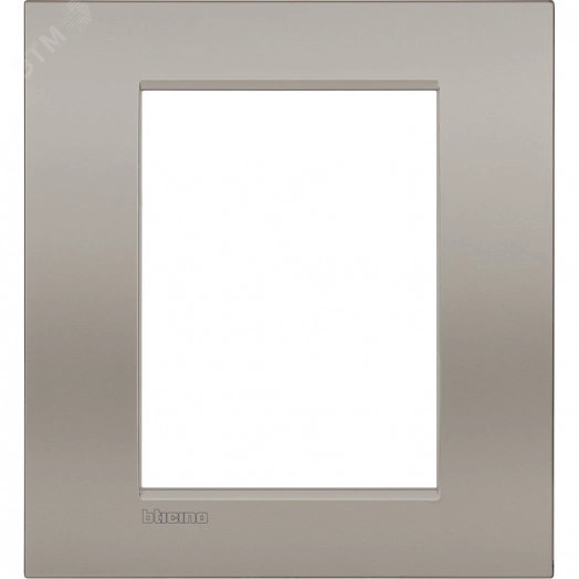 Livinglight. Рамка Air, итальянский стандарт 3+3 мод. Цвет ''Песчаник''