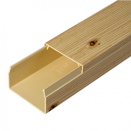 Кабель-канал сосна второй замок 40х25 (30м/уп) Промрукав