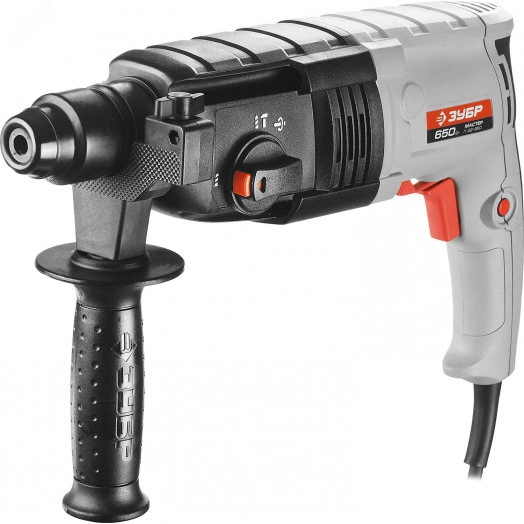 Перфоратор SDS-plus, 2.3 Дж, 0-870 об/мин, 0-4850 уд/мин, 650 Вт, кейс