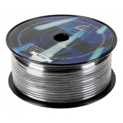 Кабель инструментальный MC202 (экранированный симметричный), диаметр 6 мм, медный экран (бухта 100 м)