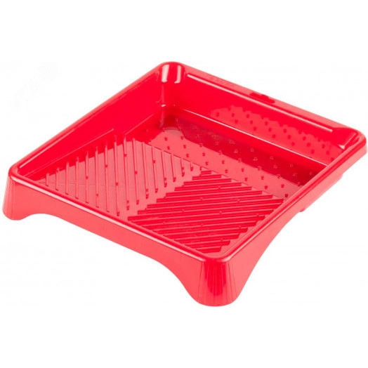 Ванночка малярная пластмассовая, для валиков до 210 мм, 280х300мм, 0,6 л