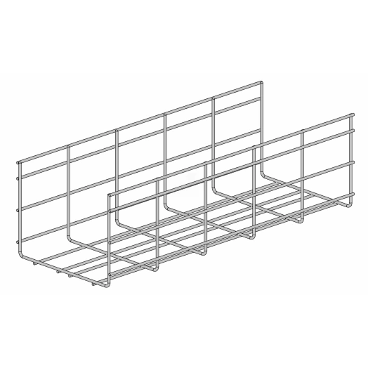 Проволочный лоток, 3 м WMT-150-400 L=3000 HDG