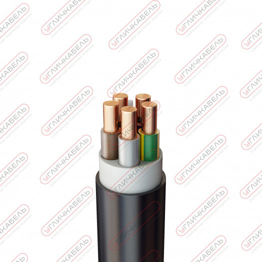 Кабель силовой ВВГ 5x1,5 ок(N,PE)-0,66