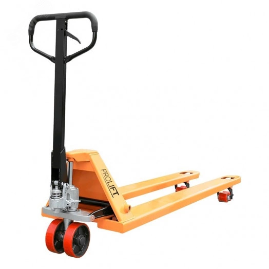 Тележка гидравлическая PROLIFT AC25, г/п 2500 кг, колеса полиуретан, вилы 2000x550мм