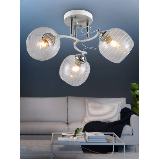 Люстра Rivoli Estefany 9131-303 3 х Е27 40 Вт модерн