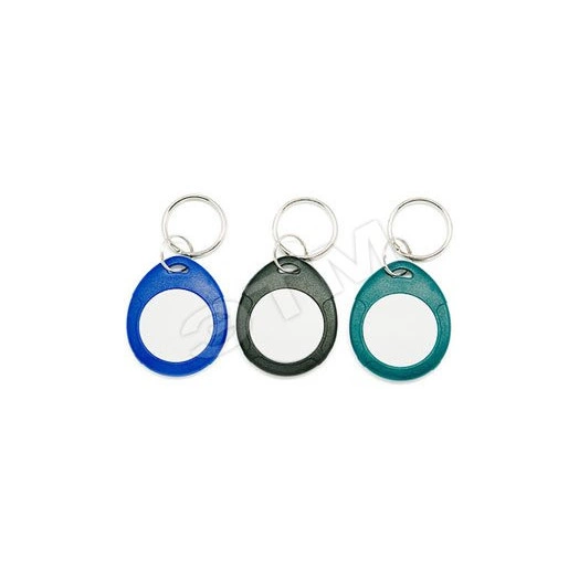 Брелок Mifare IL-07M4, 4K , c кольцом. синий с    белым