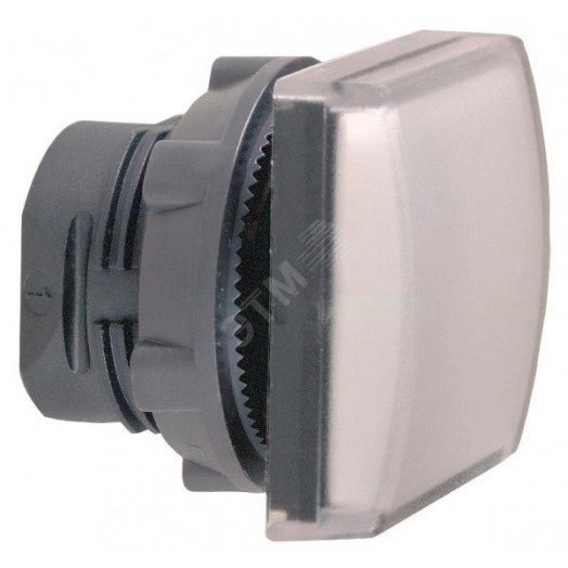 Головка сигнальной лампы 22мм квадратная