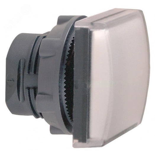 Головка сигнальной лампы 22мм квадратная