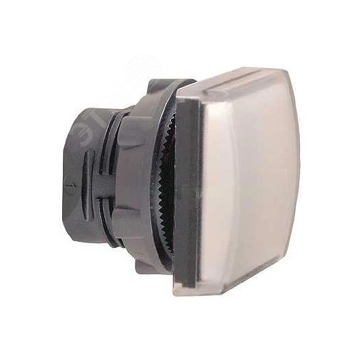 Головка сигнальной лампы 22мм квадратная