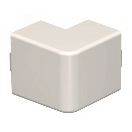 Крышка внешнего угла кабельного канала WDK 30x45 мм (ПВХ, кремовый)