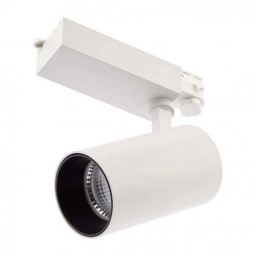 Трековый светильник трёхфазный SТR-30-36-40K-W40 узкий луч 4000K белый ЭРА