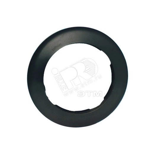 Рамка 3 поста, круг, S88, графит