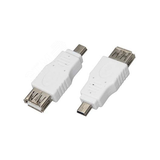 Переходник гнездо USB-A (Female)-штекер miniUSB (Male)