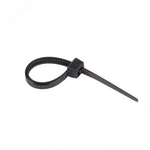 Хомут 2.5х60 черный нейлон (100шт)