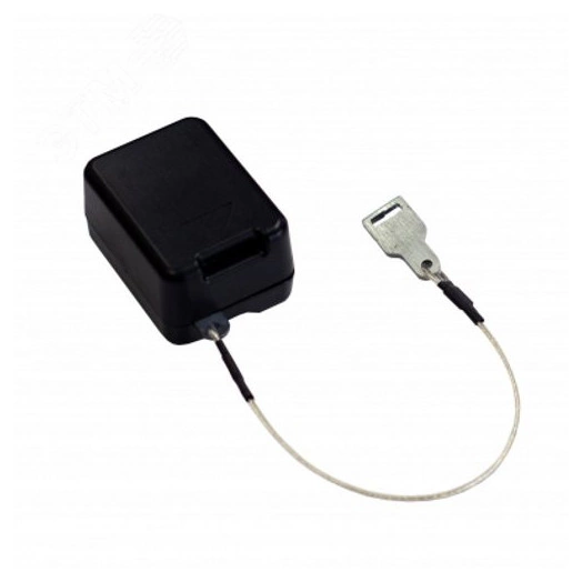 Замок электромеханический с гибким ригелем и толкателем