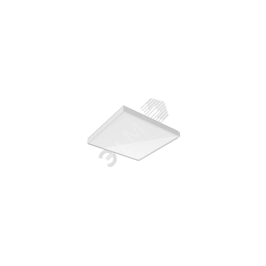 Светодиодный светильник ДВО/ДПО Премиум встраиваемый/накладной 595*595*50мм 36ВТ 3950К для          образовательных учреждений Вартон