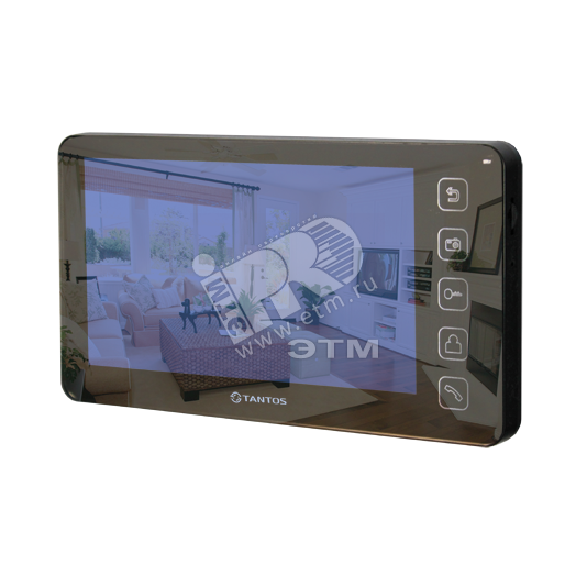 Монитор домофона цветной TFT LCD 7 зеркальная панель сенсорная