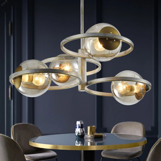 Люстра Rivoli Sarita 4096-304 4 х E14 40 Вт дизайн