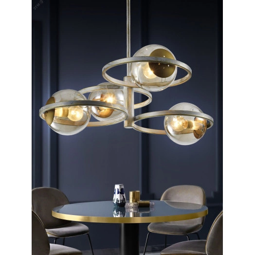 Люстра Rivoli Sarita 4096-304 4 х E14 40 Вт дизайн