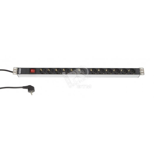 Блок розеток SHT-12SH-S-2.5EU на 12 модулей