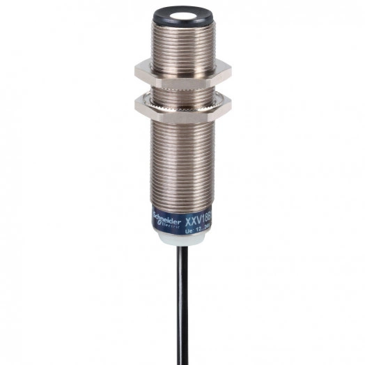 Датчик ультразвуковой металлический М18 50мм кабель 2м PNP 1НО