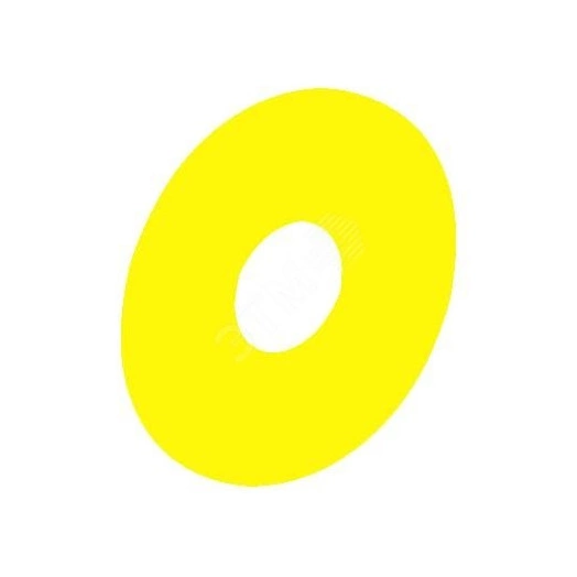 Этикетка круглая чистая