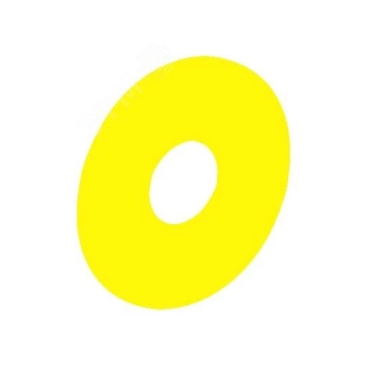 Этикетка круглая чистая