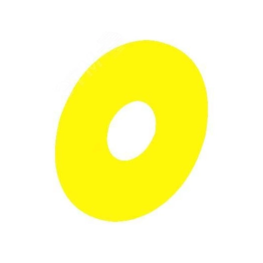 Этикетка круглая чистая