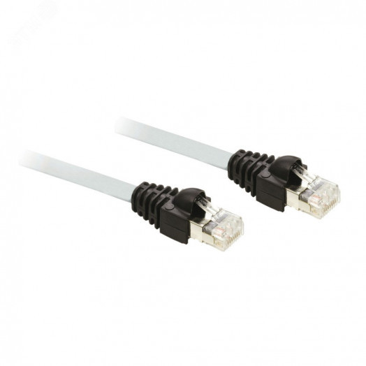 Ethernet кабель 1 м c 2 разъемами RJ45