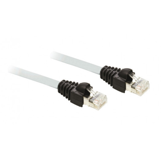 Ethernet кабель 1 м c 2 разъемами RJ45