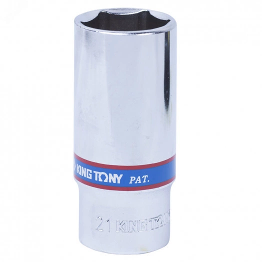 Головка торцевая глубокая шестигранная 3/8', 21 мм