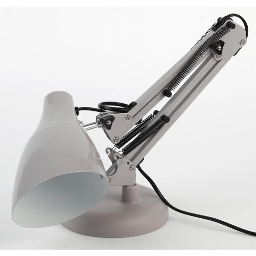 Светильник настольный  N-123-Е27-40W-GY серый ( ЭРА