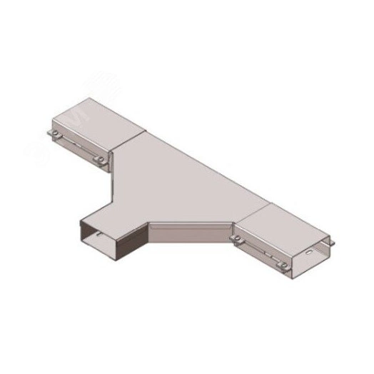Короб тройниковый У1110 100х50х1.0 УТ1,5 цинк S1.0