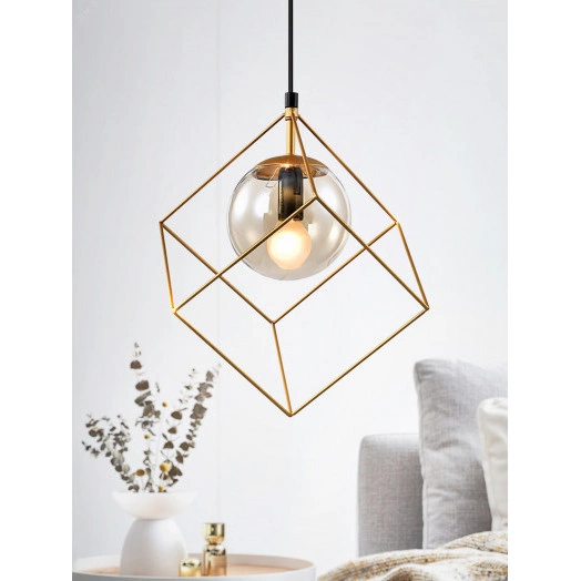 Светильник подвесной (подвес) Rivoli Moon 5145-310 1 х Е14 40 Вт золото лофт - кантри потолочный