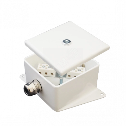 Коробка монтажная огнестойкая КМ-О (4к*60)-IP66-100х100 два ввода BD