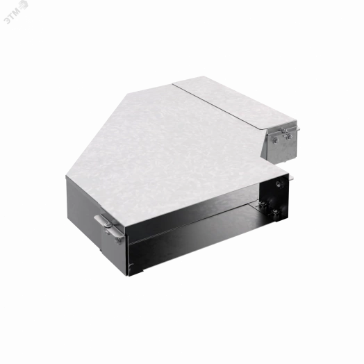 Короб угловой 90 горизонтальный КУ90Г.400.200.625.1,5.1