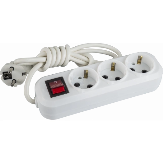 Удлинитель Navigator 71 455 NPE-S1-03-300-ESC-3x0.75 кит 10А ПВС 3х0.75