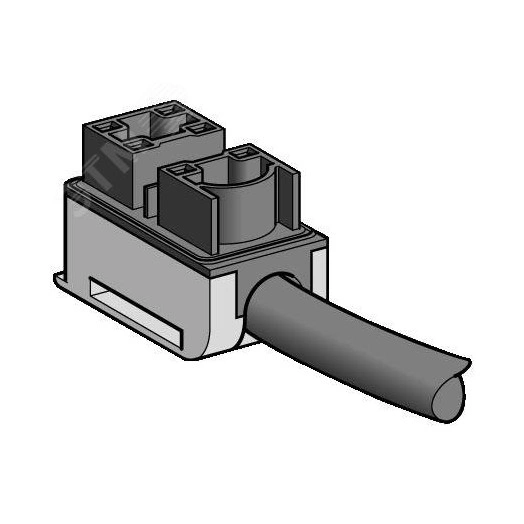 Коннектор с кабелем 2п 10м