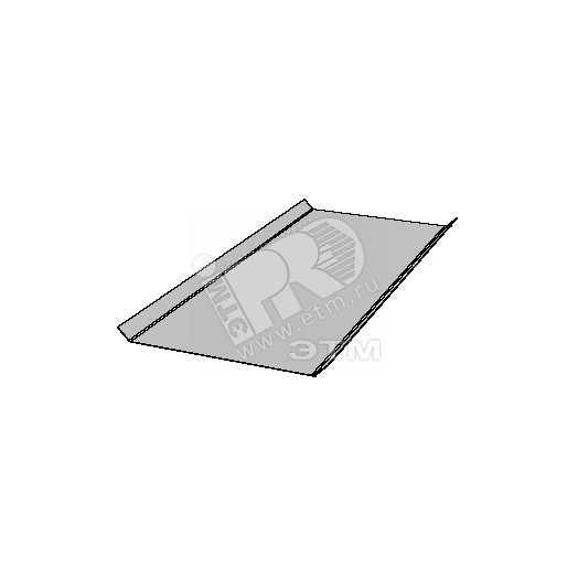 Платисна защитная нижняя POL-150 L=3м PG