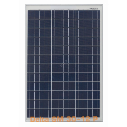 Фотоэлектрический солнечный модуль (ФСМ) Delta SM 30-12 P
