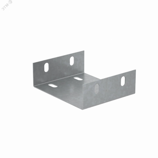 Соединительная пластина П-образная для лотка 50х100 мм ПЛЮС