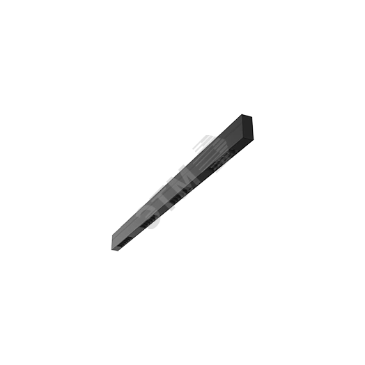 Светильник светодиодный ДСО/ДПО-36Вт 1200х35х75мм IP20 2900Лм 3000K Stellar-Line черный, линзы