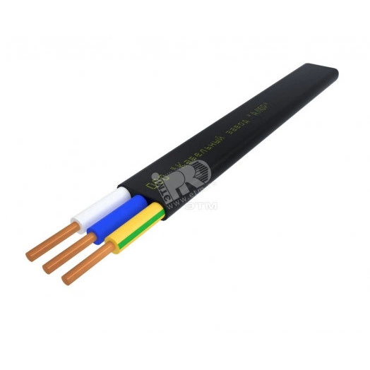 Кабель силовой ВВГ-Пнг(А)-LSLTx 3х6-0.660 однопроволочный (барабан)